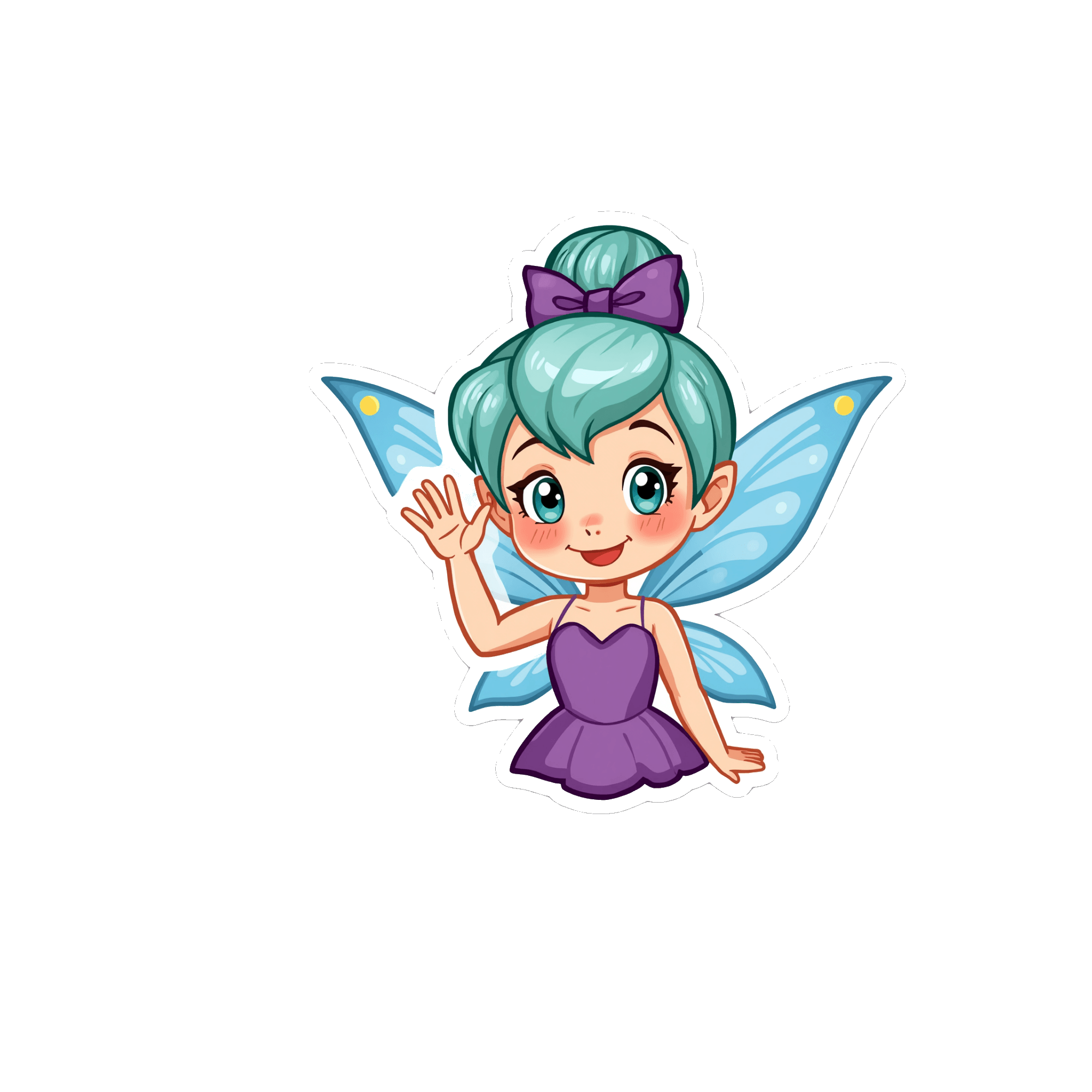 Lumi the Word Fairy - wave